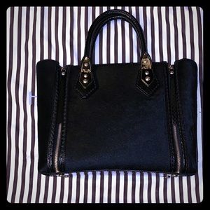 Henri Bendel Calf Hair and Leather AList Satchel